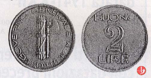 buono da 2 lire 1941 (Gondar)