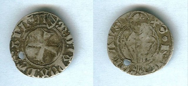 doppio bolognino o grosso 1462-1464 (Atri)