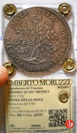pezza della rosa 1718 (Firenze)