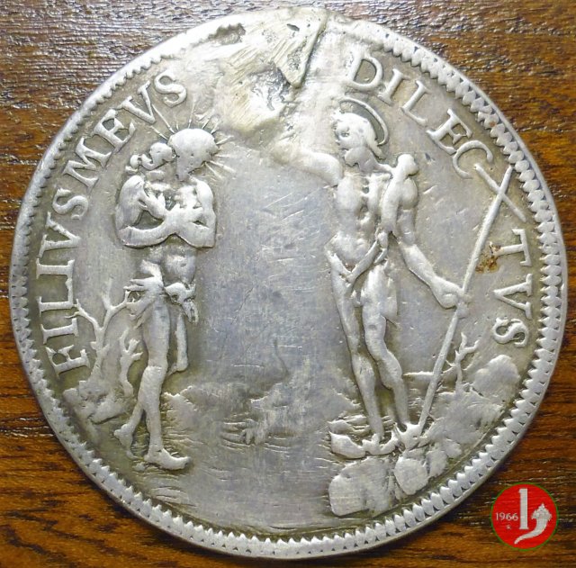 piastra I - II - III - IV serie (battesimo di Gesú) 1680 (Firenze)