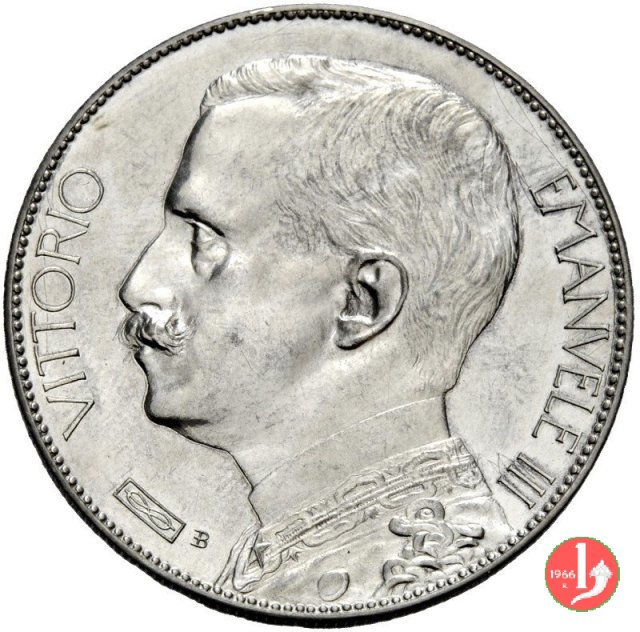 prima prova 100 lire 1907 1907 (Johnson)