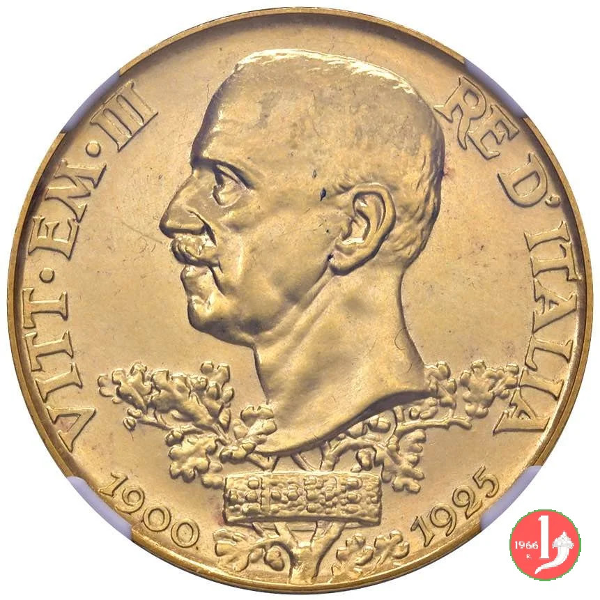 prova 100 lire vetta d'Italia 1925 (Roma)