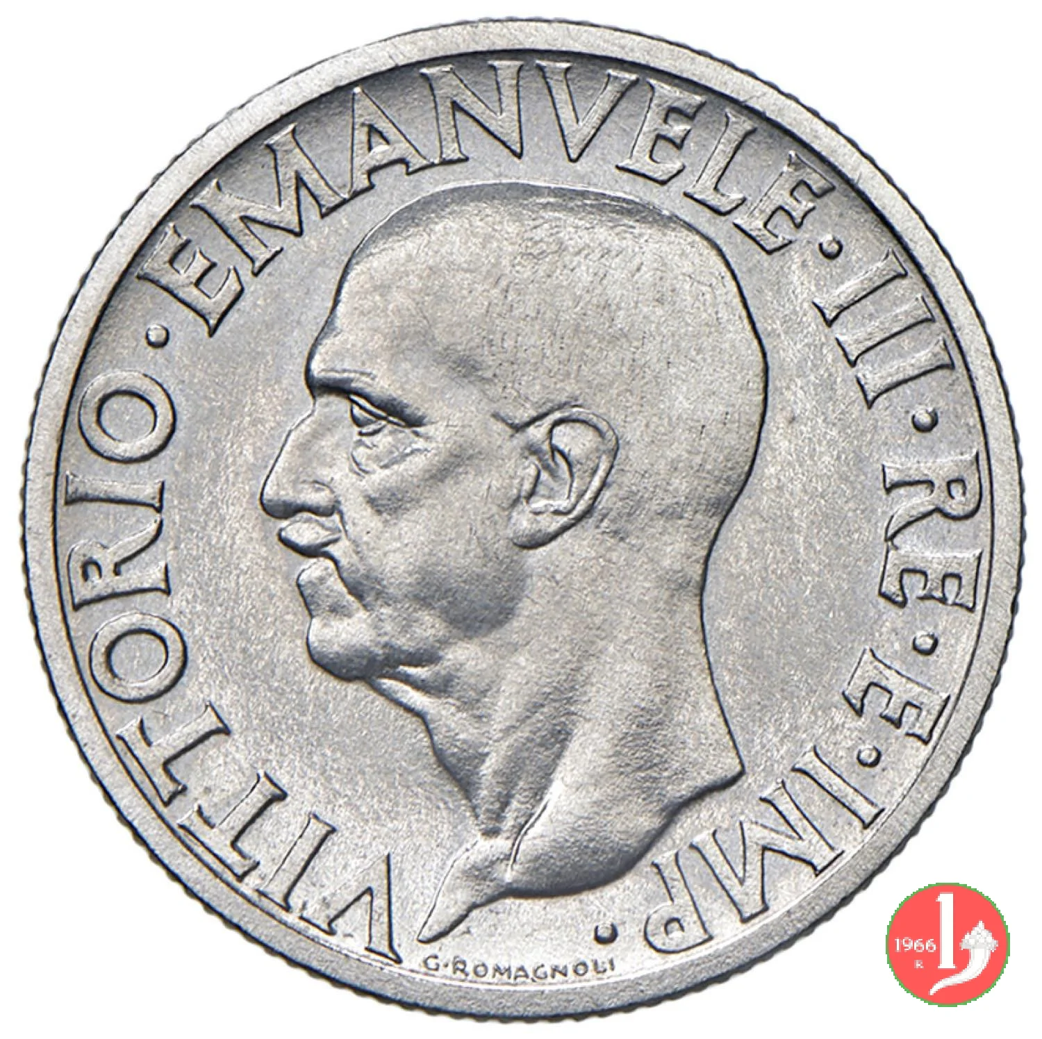 prova 1 lira impero 1936 (Roma)