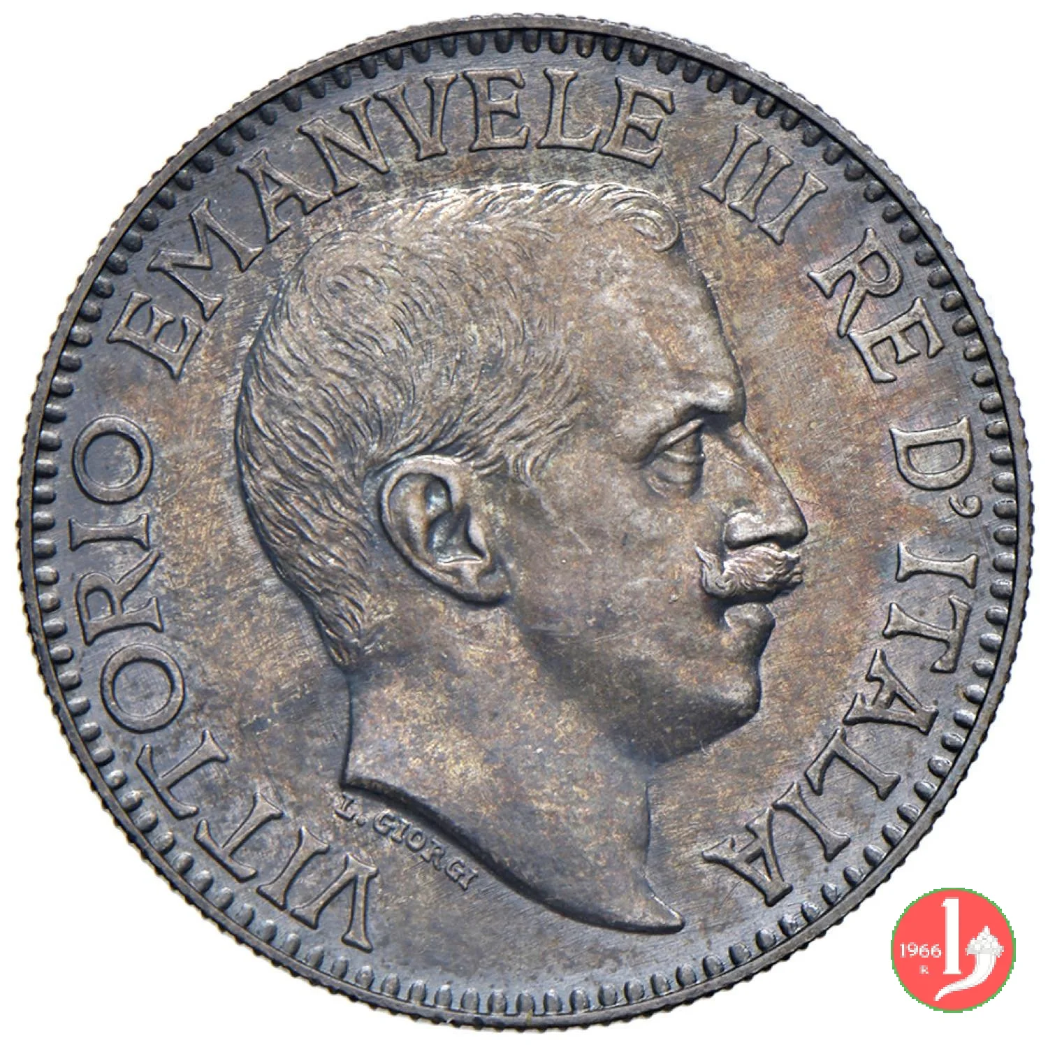 prova 1 rupia 1915 (Roma)