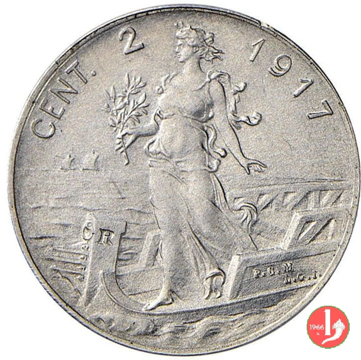 prova 2 centesimi prora 1917 (Roma)