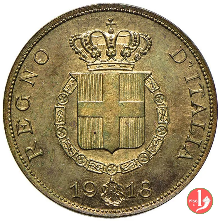 prova 5 centesimi 1918 1918 (Johnson)