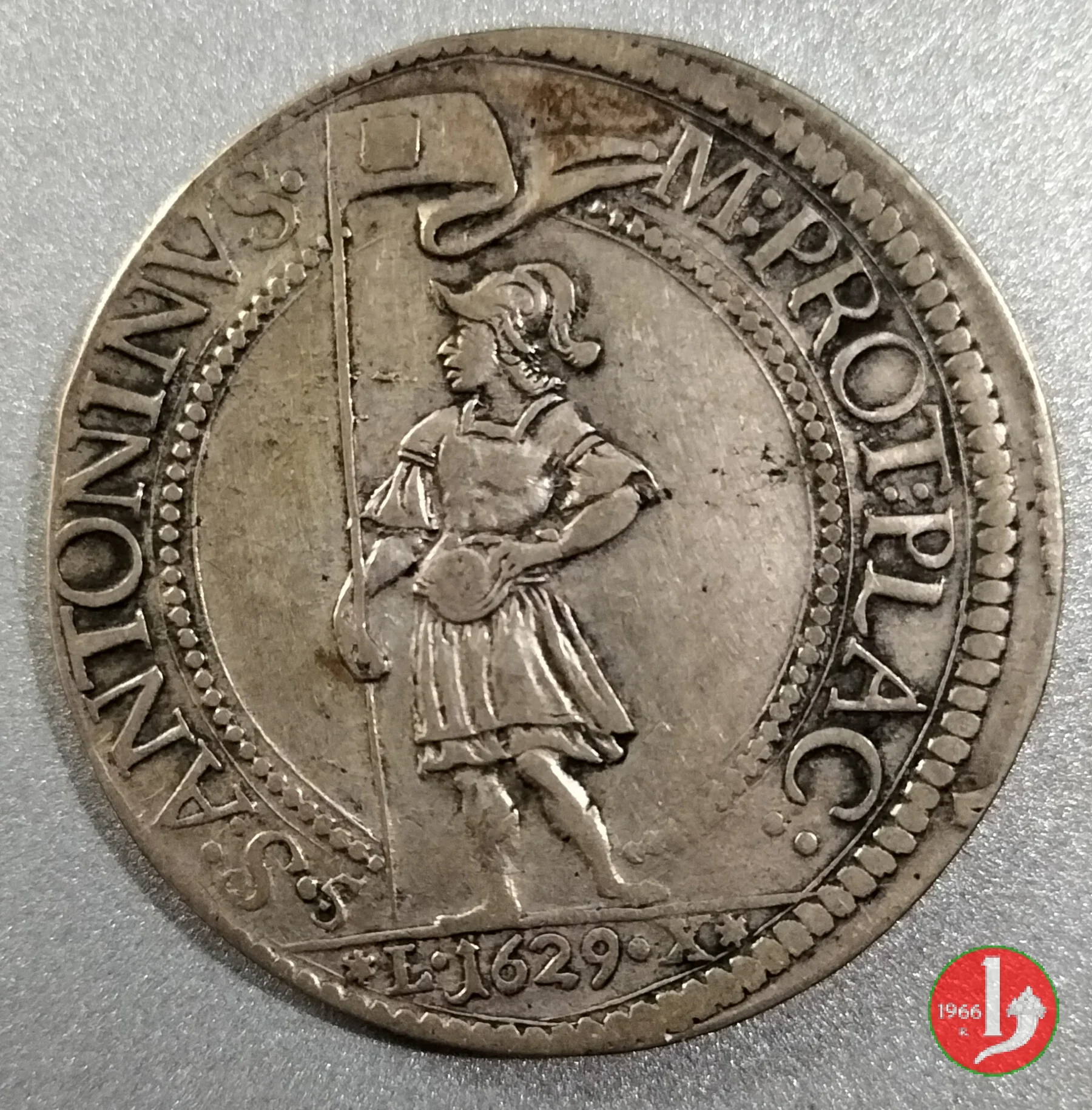 scudo da 6 lire 1629 (Piacenza)