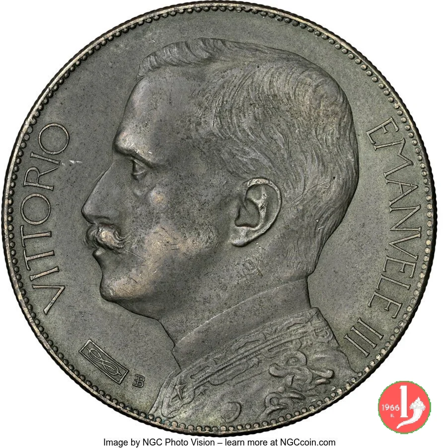 seconda prova 100 lire 1907 1907 (Johnson)