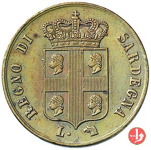 3 centesimi 1842 (Torino)