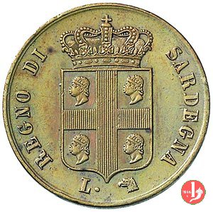 3 centesimi 1842 (Torino)