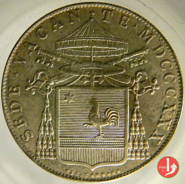 Scudo Romano 1830 (Roma) Scudo Romano 1830 (Roma)