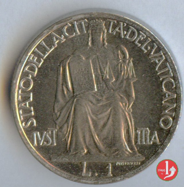 1 Lira II Tipo 1942 (Roma)