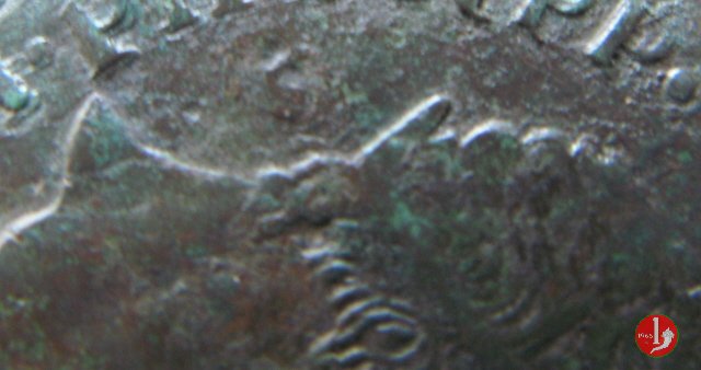 Tornese con testa a dx 1581 (Napoli)