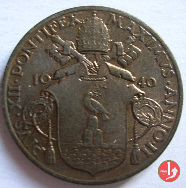 10 Centesimi I Tipo 1940 (Roma)