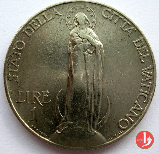 1 lira 1933-1934 (Roma)