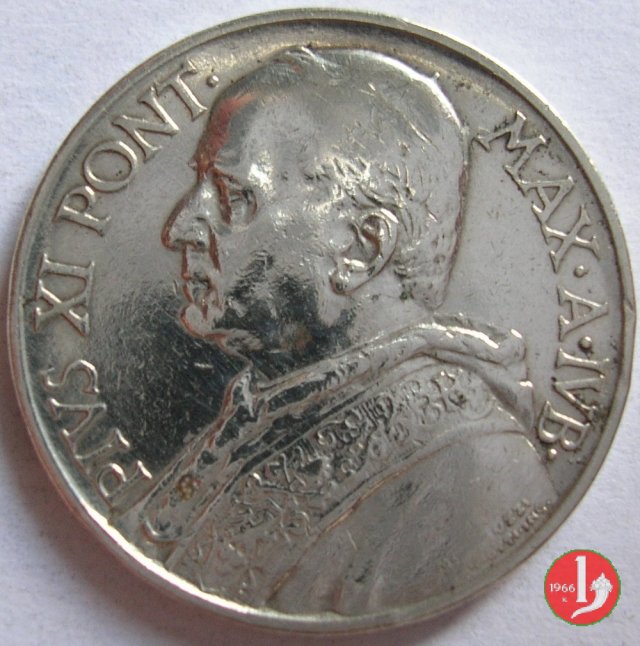 5 lire 1933-1934 (Roma)