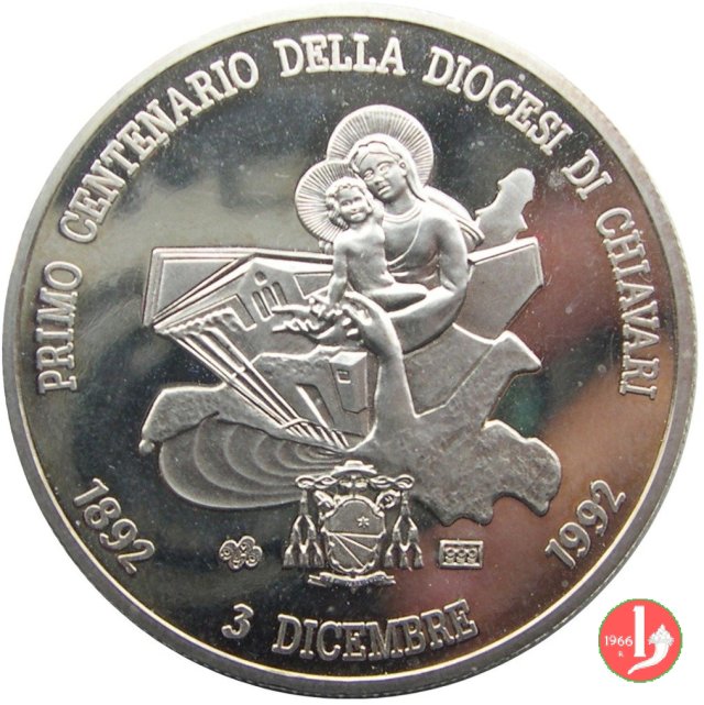 Chiavari - 100° della Diocesi 1992 1992