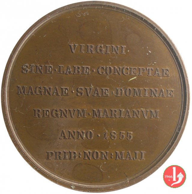 Dogma Immacolata Concezione -B31 1855