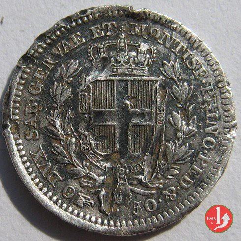 50 centesimi 1847 (Torino)