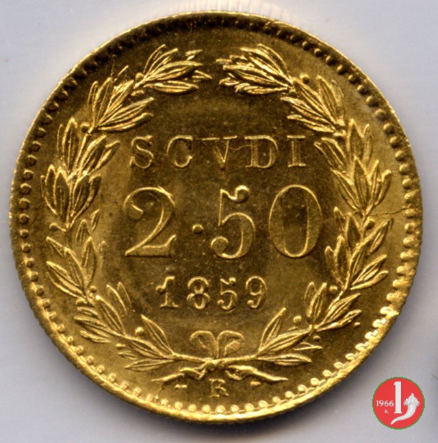 2,5 Scudi 1859 (Roma)