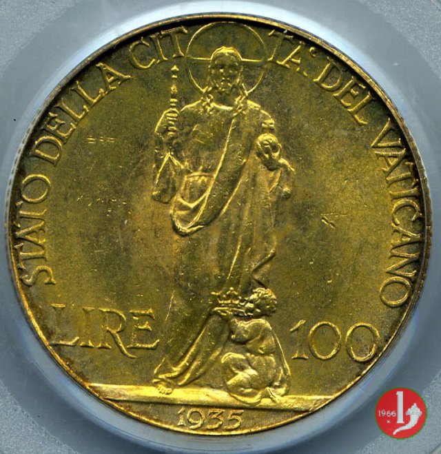 100 lire 1935 (Roma)