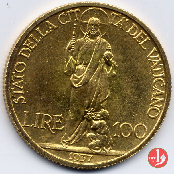 100 lire 1937 (Roma)