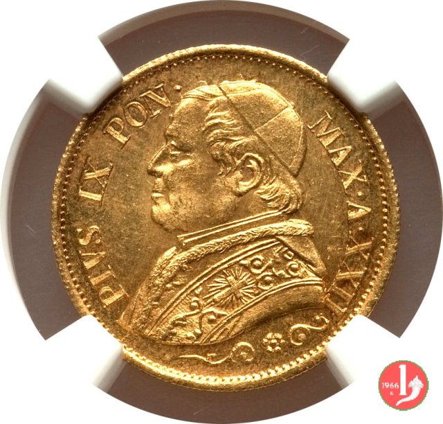 10 lire 1867 (Roma)