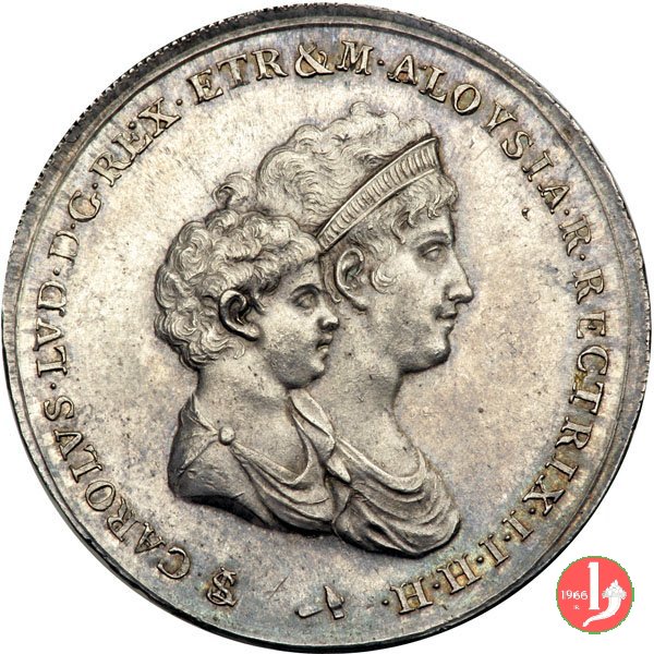 1/2 dena o 5 lire fiorentine 1803 (Firenze)