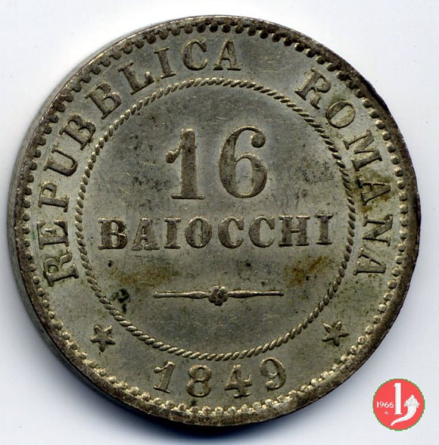 16 Baiocchi 1849 (Roma)