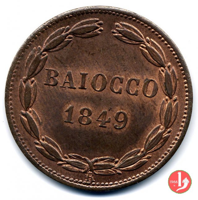 1 baiocco 1849 (Roma)