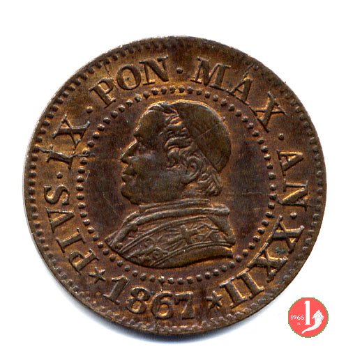 1 centesimo 1867 (Roma)