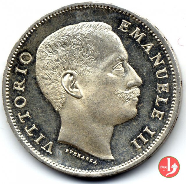 1 lira aquila sabauda 1905 (Roma)