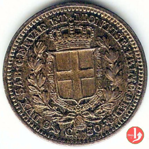 25 centesimi 1833 (Genova)