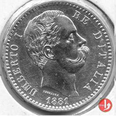 2 lire 1881 (Roma)