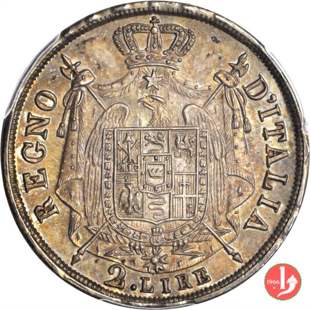 2 lire 1813 (Milano)