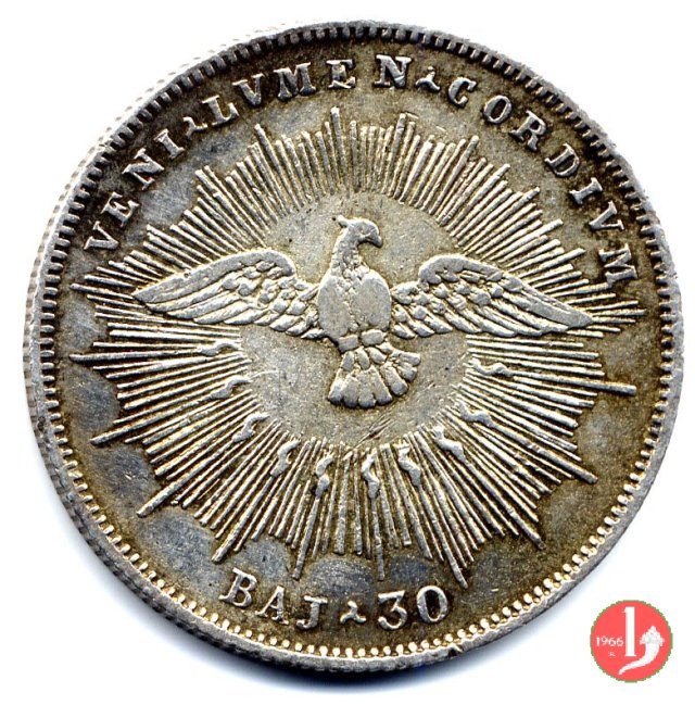 30 Baiocchi (Testone) 1830 (Bologna) 30 Baiocchi (Testone) 1830 (Bologna)