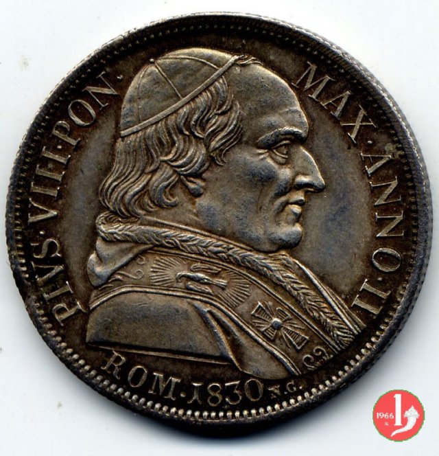 30 Baiocchi (Testone) 1830 (Roma)