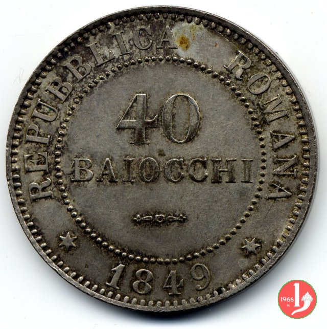 40 Baiocchi 1849 (Roma)