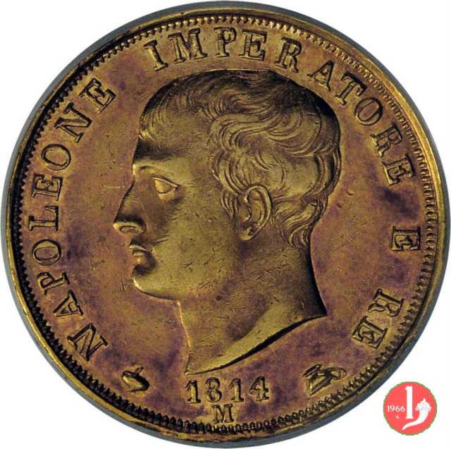 40 lire 1814 (Milano)