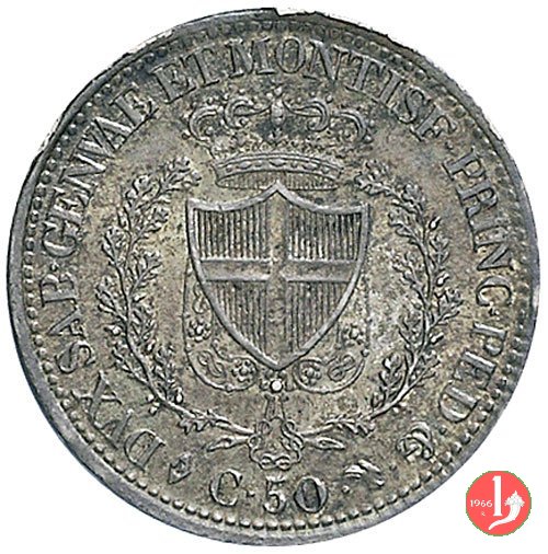 50 centesimi 1826 (Torino)