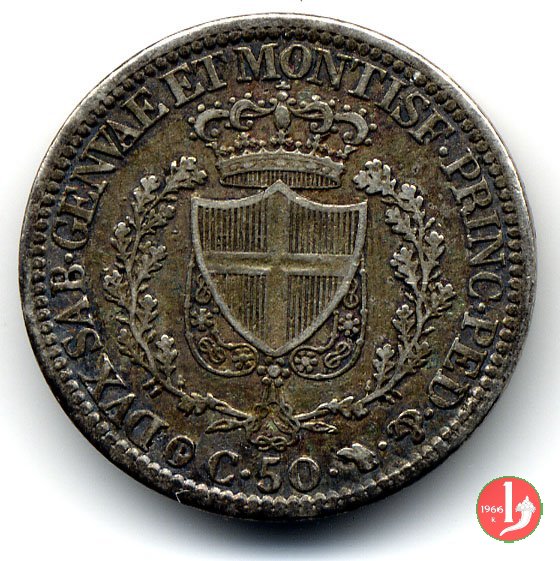 50 centesimi 1830 (Torino)