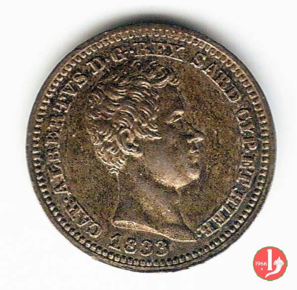 50 centesimi 1833 (Genova)