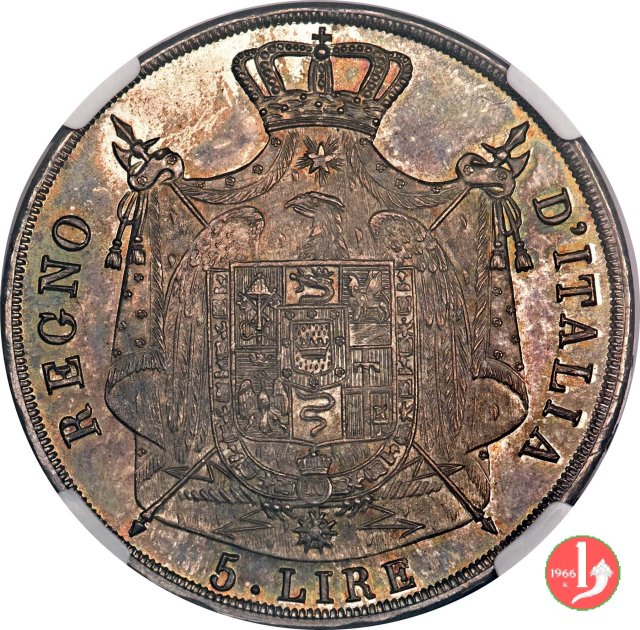 5 Lire 1814 (Milano)