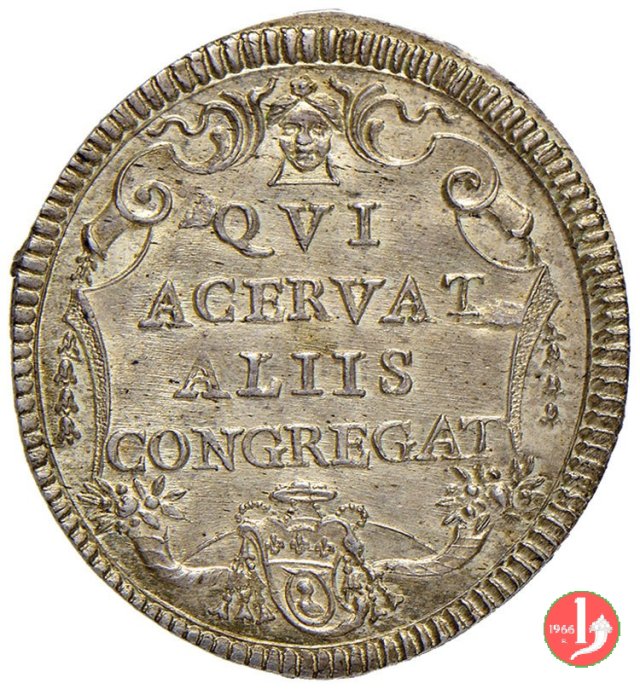 Giulio QVI ACERVAT ALIIS CONGREGAT  (Roma)