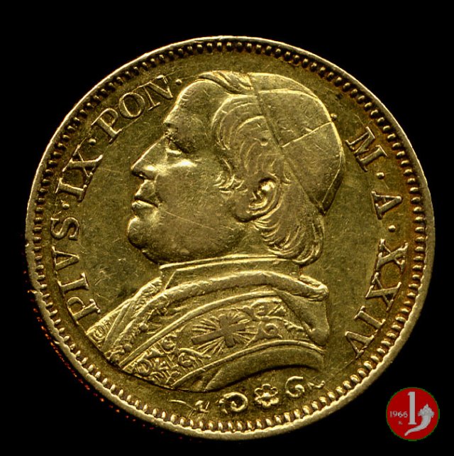 Marengo o 20 lire 1870 (Roma)