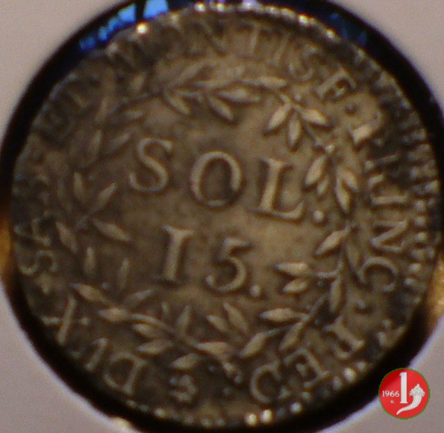 15 soldi 1794 (Torino)