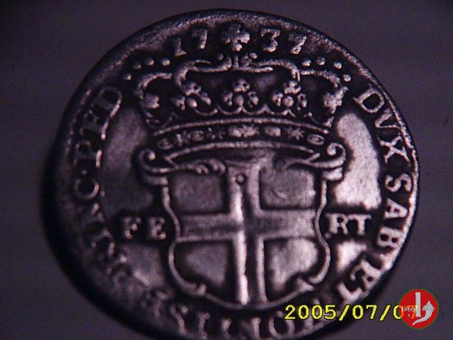 2,6 Soldi I tipo 1737 (Torino)