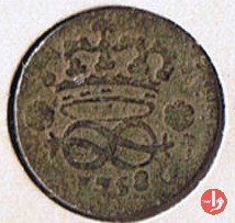 2 Denari 1758 (Torino)