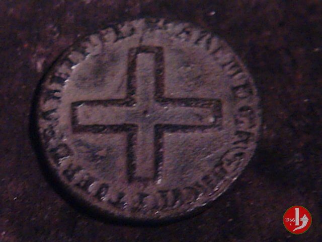 2 denari 1734 (Torino)