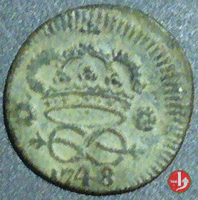 2 denari 1748 (Torino)